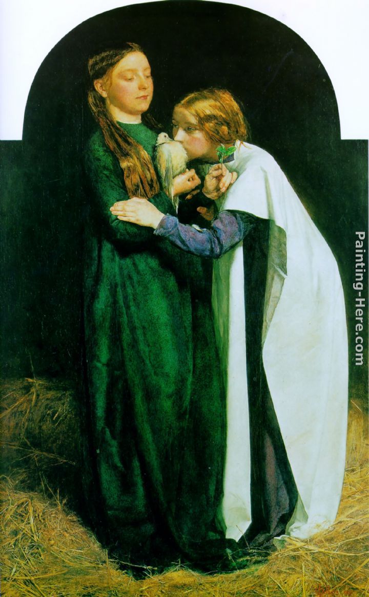 The Return of the Dove to the Ark painting - John Everett Millais The Return of the Dove to the Ark art painting